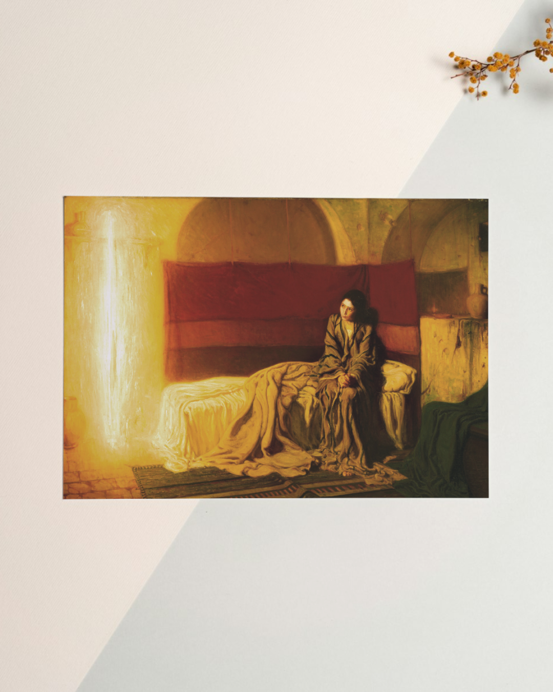 Cartão // Anunciação, Henry Ossawa Tanner