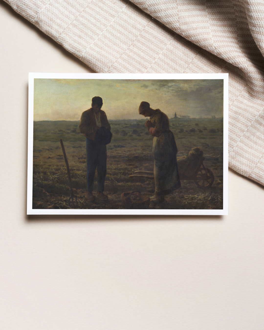 Cartão // Angelus, Jean-François Millet