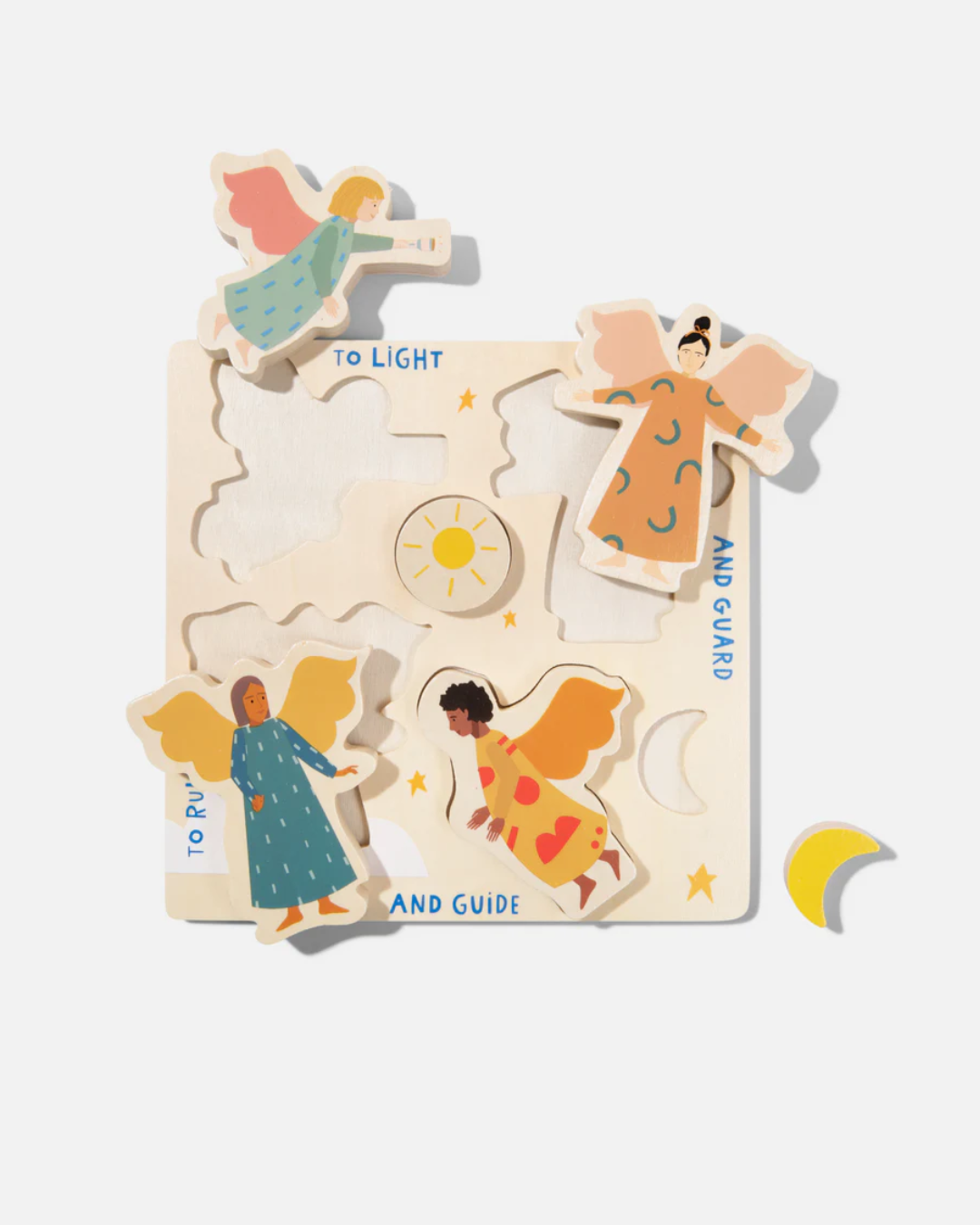 Jogo de madeira «Anjo da Guarda»