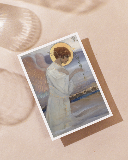 Cartão // Arcanjo Gabriel, Mikhail Nesterov