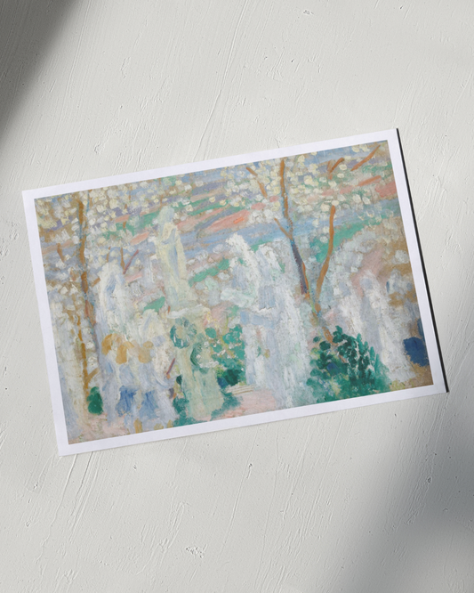 Cartão // Os meses de Maria, Maurice Denis