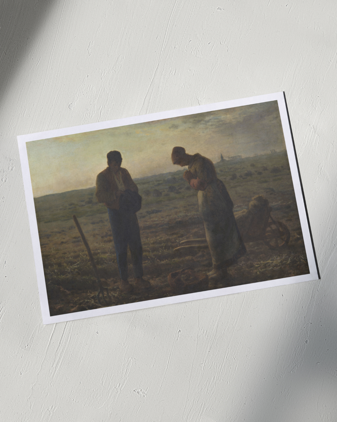 Cartão // Angelus, Jean-François Millet