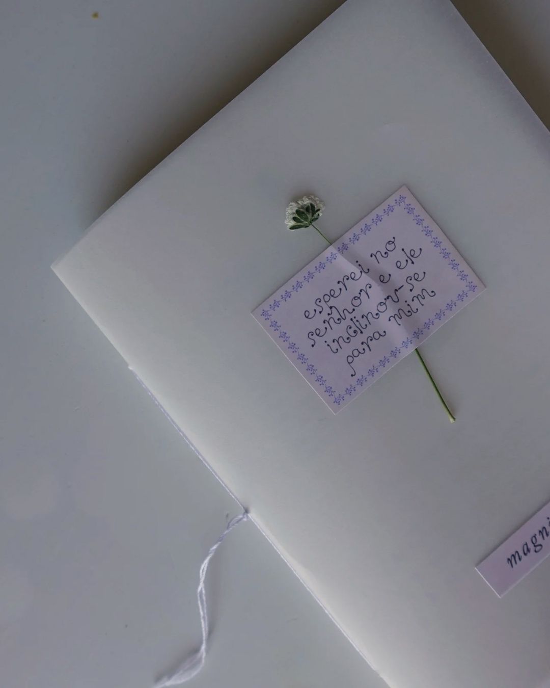 Esperei no Senhor e Ele inclinou-se para mim