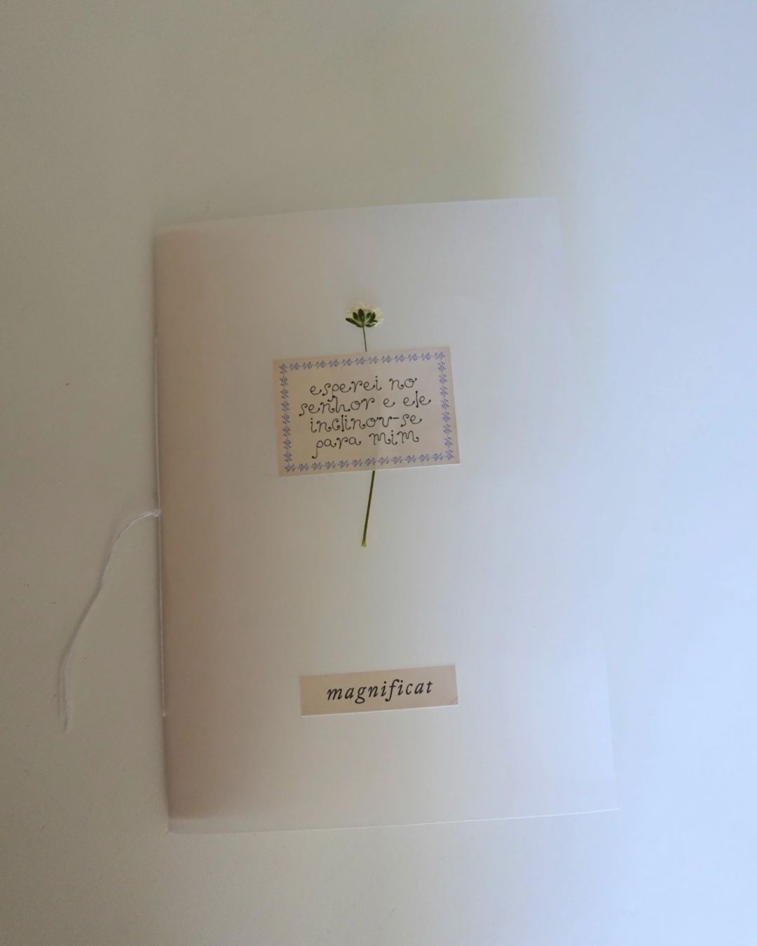 Esperei no Senhor e Ele inclinou-se para mim