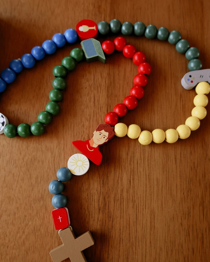 Kit de terço para montar | Carlo Acutis