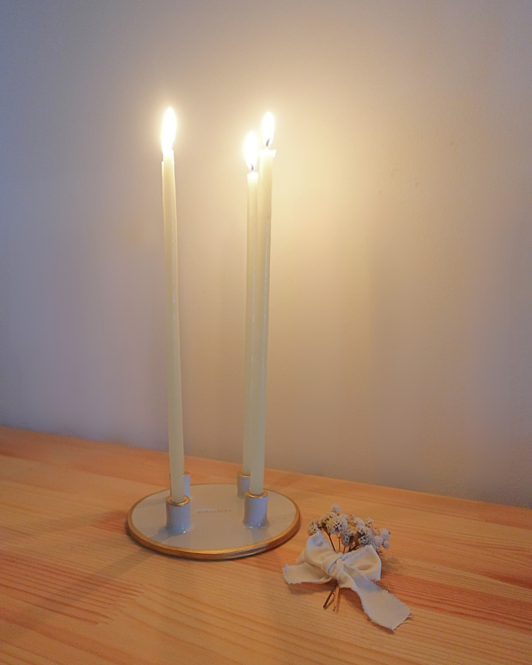 Coroa do Advento em cerâmica | magnificat x RAW design