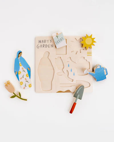 Jogo de madeira «O Jardim de Maria»